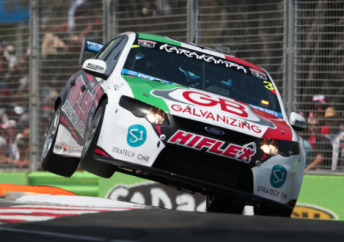 car Liuzzi teamed with Tony D'Alberto in last month's Armor All Gold Coast 600