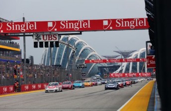 thumb The Carrera Cup Asia field in Singapore this year
