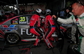 thumb Premat was pulled from his car during Race 29
