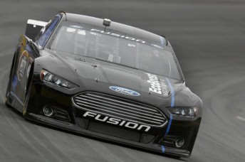thumb Marcos Ambrose testing the new-look Ford Fusion