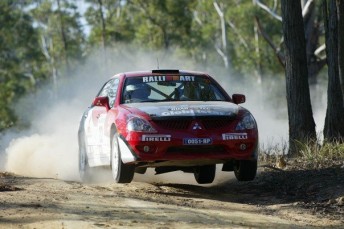 Flying high during in the 2004 ARC