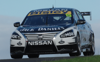 Rick Kelly's #15 Jack Daniel's Racing Nissan Altima at Sydney Motorsport Park