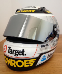Mark Winterbottom's helmet will feature Target branding this season