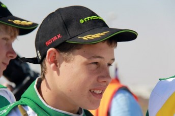 Pierce Lehane will join forces with Michael Patrizi's PatriziCorse team this weekend in Perth. Pic: AFImages