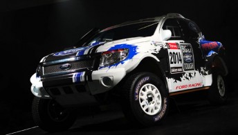 Ford's Dakar challenger will be powered by its Coyote V8