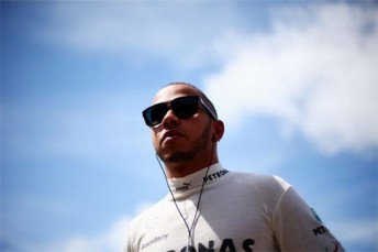 Mercedes-AMG Petronas' Lewis Hamilton tops practice 1 in Germany