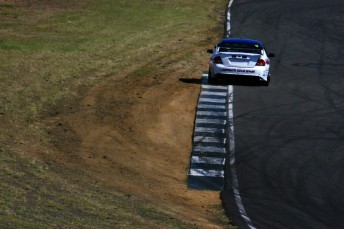Ryan Simpson showed the way in Kumho V8 practice