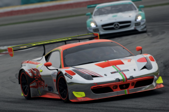 Craig Baird on his way to winning the Sepang 12 Hour