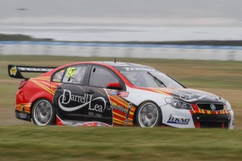 Jonathon Webb in action at Phillip Island