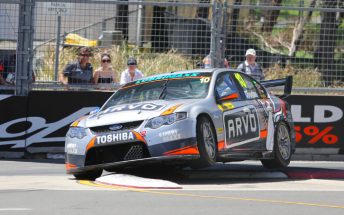 Taz Douglas ended Image Racing's season with a podium finish