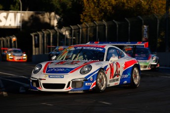 Warren Luff won the Carrera Cup opener