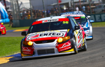 Cameron Waters in the way to pole position