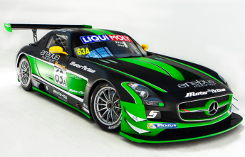 The #63 Davison/Le Brocq/Crick SLS