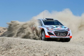 Atkinson finished seventh in his first event for over 12 months