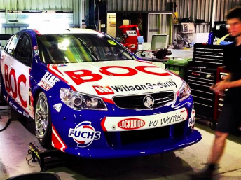 Jason Bright's new Team BOC Holden
