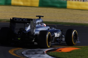 Jenson Button's McLaren