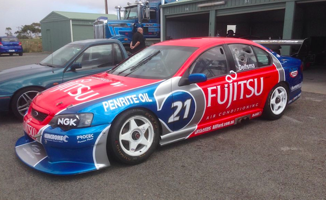 Chris Delfsma's ex-Britek Ford