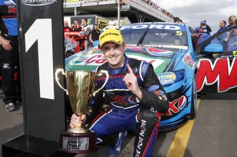 Mark Winterbottom took his second win of the season in Race 11