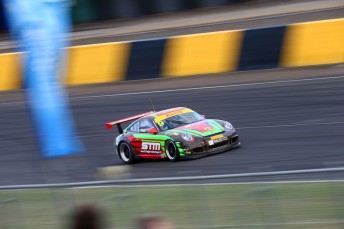 Tim Miles in his Porsche GT3 Cup Challenge car