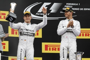 Lewis Hamilton and Nico Rosberg have held clear the air talks