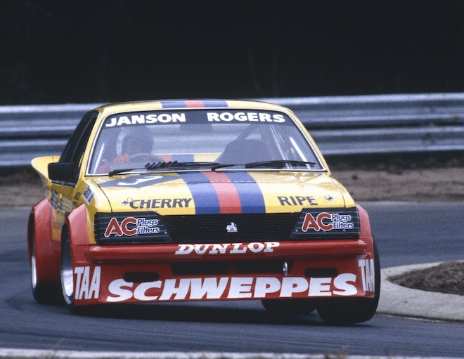 The Janson/Rogers entry competing in the 1984 Sandown 500