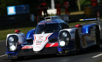 Kazuki Nakajimi has led the #7 TS040 to pole position at the Le Mans 24 Hour