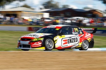 French completed 10 laps of Winton in Cameron Waters' Dunlop Series Falcon