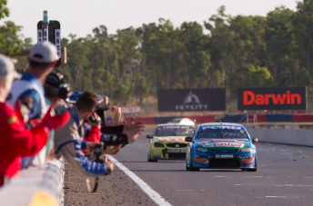 Winterbottom narrowly beat Shane van Gisbergen to victory on Sunday at Hidden Valley