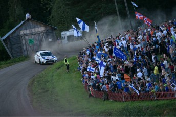 Latvala has a narrow lead in Finland