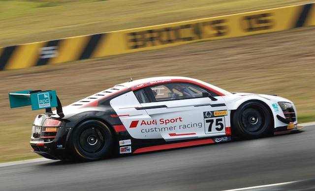 Luff took McLaughlan's now Championship Class Audi to second