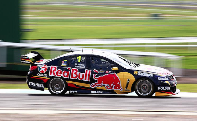 Whincup and Dumbrell will start Sunday's 500 from pole
