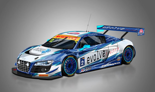The livery that Fitzgerald's Audi will campaign in NZ