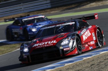 Tsugio Matsuda on his way to Super GT success