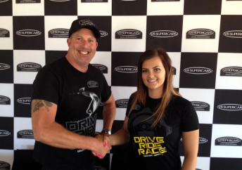 Paul Morris and Renee Gracie