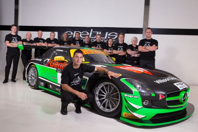 Erebus Motorsport's championship winning car