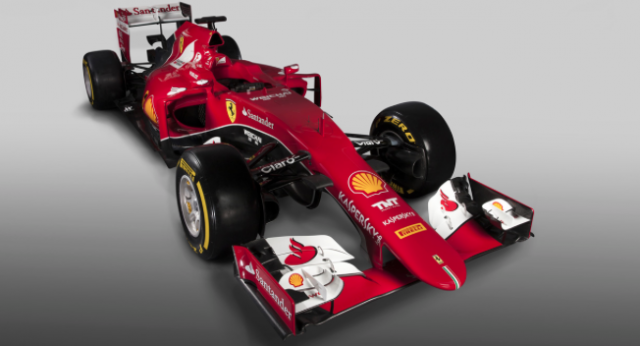 Ferrari's SF15-T F1 car