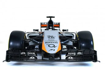 Force India's 2015 specification nose