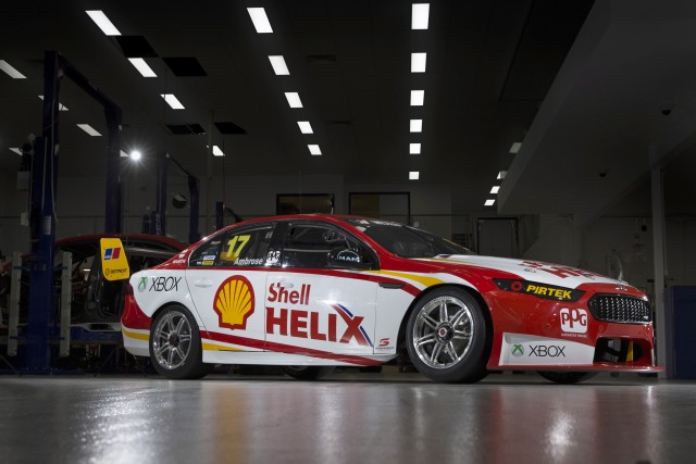 Marcos Ambrose's Shell liveried Ford Falcon FGX