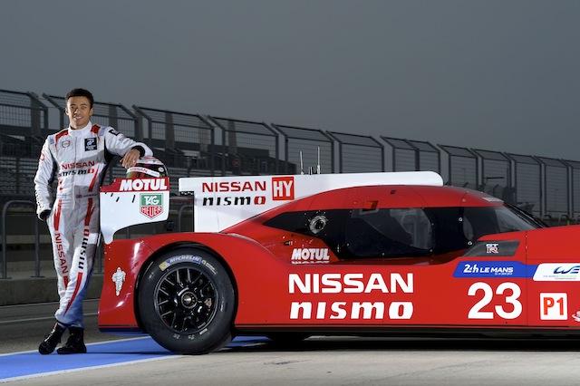 Jann Mardenborough has been pitched into Nissan's LMP1 WEC program