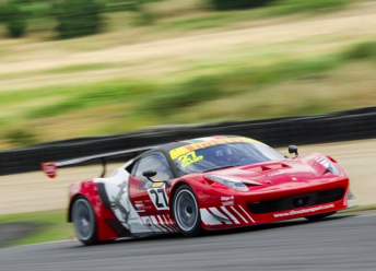 The Trass Ferrari is expected to arrive at Mount Panorama this evening following its delayed arrival in Sydney from Auckland