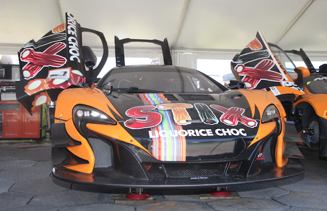 Series owner Tony Quinn has one of two new McLaren 650s in Adelaide