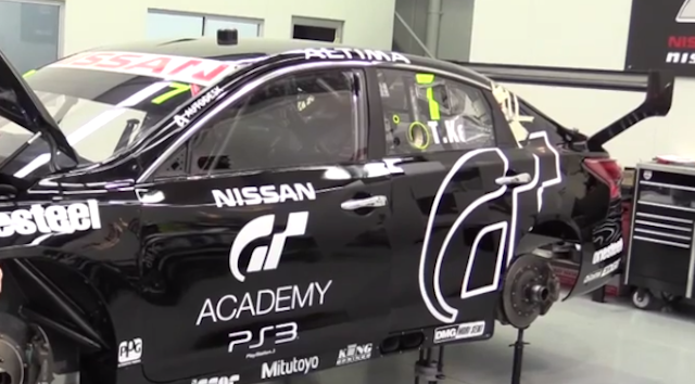 Todd Kelly's Altima will run GT Academy branding in Sydney