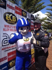 Simon Evans wins the WA Power Stage