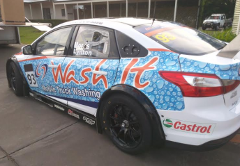 The car will compete with backing from Wash It Mobile Truck Washing