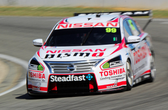 Moffat's Altima on track at Barbagallo