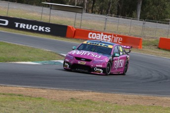 De Silvestro behind the wheel of Renne Gracie's Dunlop Series Falcon FG