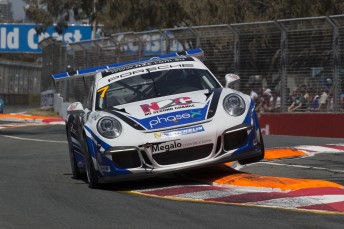 Matt Campbell took the opening Carrera Cup race