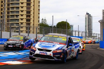 Aaren Russell his way to victory
