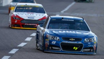 Johnson took his first win in 20 races
