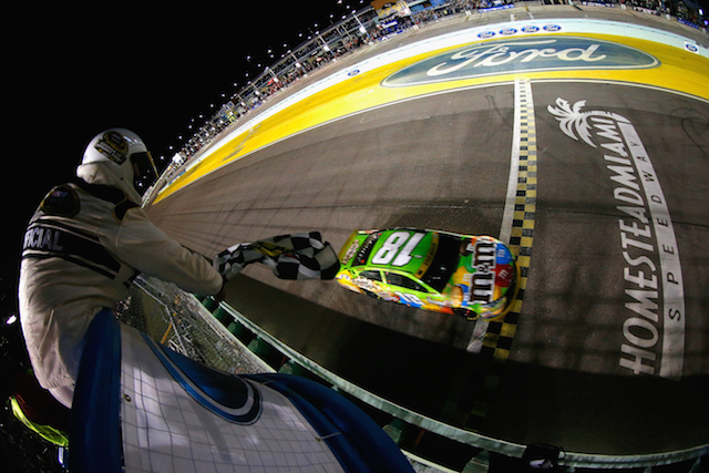 Kyle Busch and Toyota take their first NASCAR Sprint Cup Series titles